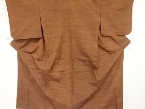 手織り紬単衣着物